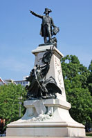 Statue of Rochambeau, Lafayette Square, Washington DC