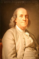 Benjamin Franklin, National Portrait Gallery, Washington DC